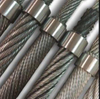 Cuerdas de alambre de acero de Ungalv, color negro 7X19 + Iwsc