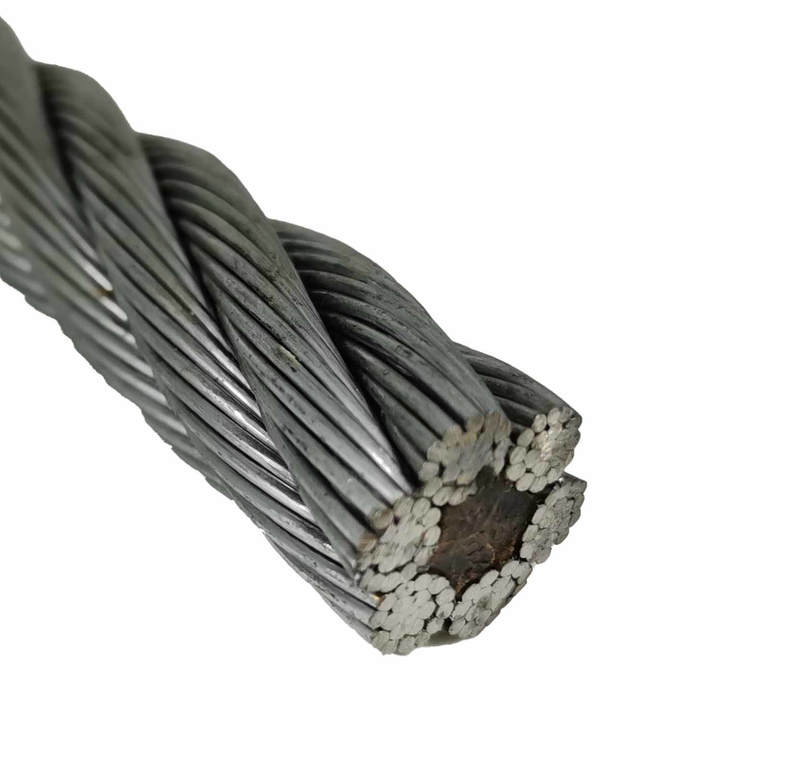Cable de acero sin rotación con muchas capas (galvanizado y no galvanizado)