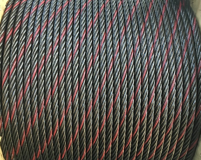 Cable de acero 6X37 + FC Uso marino 1770 N / mm2